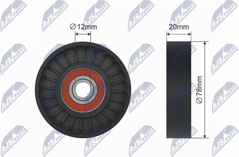 NTY RNK-HY-513 - Rullo tenditore, Cinghia trapezoidale www.autoricambi360.it