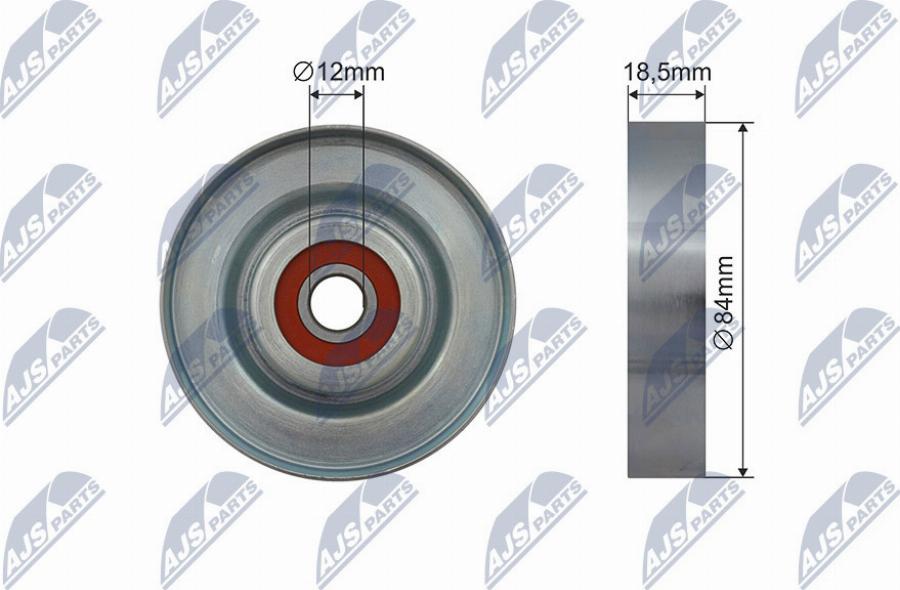 NTY RNK-NS-047 - Galoppino / Guidacinghia, Cinghia Poly-V www.autoricambi360.it