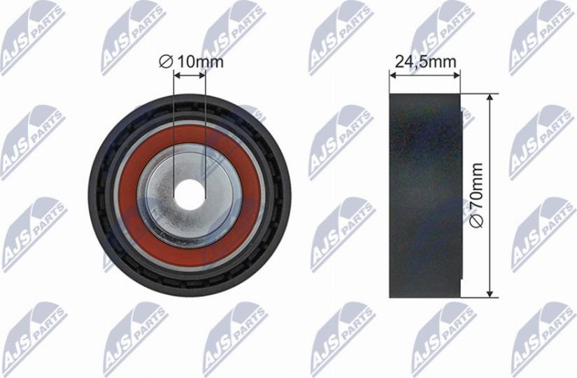 NTY RRK-BM-000 - Galoppino / Guidacinghia, Cinghia Poly-V www.autoricambi360.it