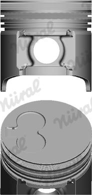 Nüral 87-283607-00 - Pistone www.autoricambi360.it