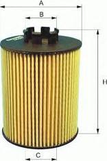 PSA 650307 - Filtro olio www.autoricambi360.it