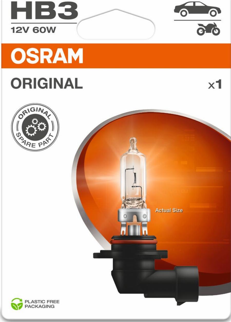 OSRAM 9005-1BL - Lampadina, Faro di profondità www.autoricambi360.it