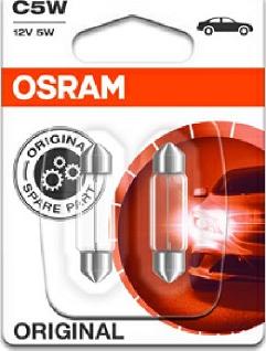 Osram 6418-02B - Lampadina, Luce targa www.autoricambi360.it