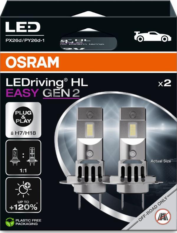 OSRAM 64210DWESY2-2HB - Lampadina, Faro di profondità www.autoricambi360.it