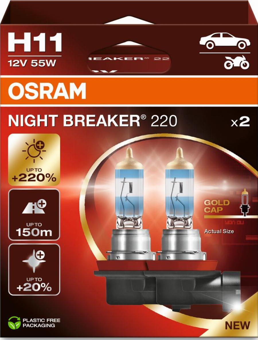 OSRAM 64211NB220-2HB - Lampadina, Faro di profondità www.autoricambi360.it
