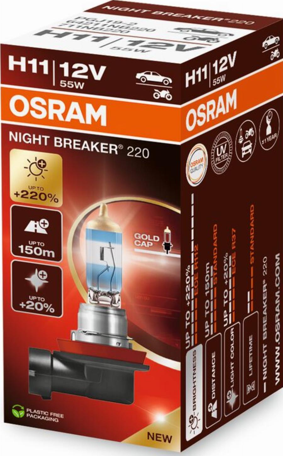 OSRAM 64211NB220 - Lampadina, Faro di profondità www.autoricambi360.it