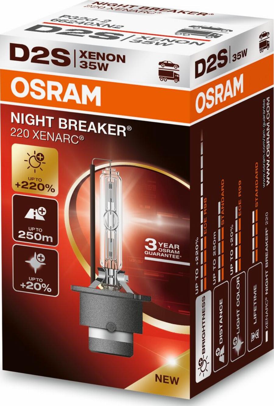 OSRAM 66240XN2 - Lampadina, Faro di profondità www.autoricambi360.it