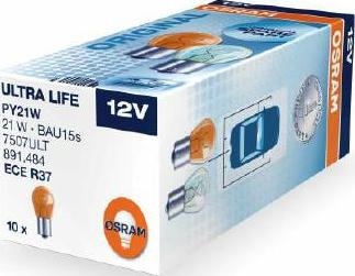Osram 7507ULT - Lampadina, Indicatore direzione www.autoricambi360.it