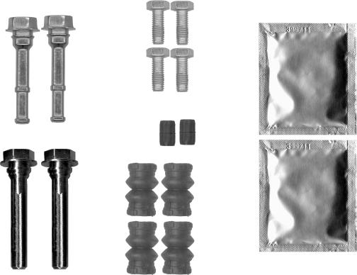 Pagid 99608 - Kit manicotti di guida, Pinza freno www.autoricambi360.it