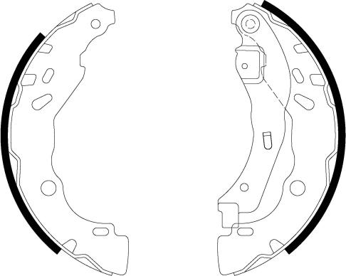 Pagid H1840 - Kit ganasce freno www.autoricambi360.it