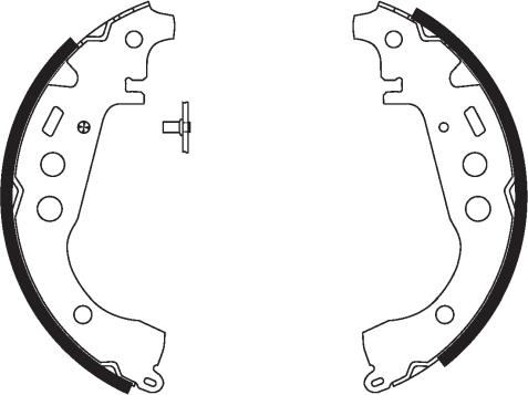 Pagid H1859 - Kit ganasce freno www.autoricambi360.it