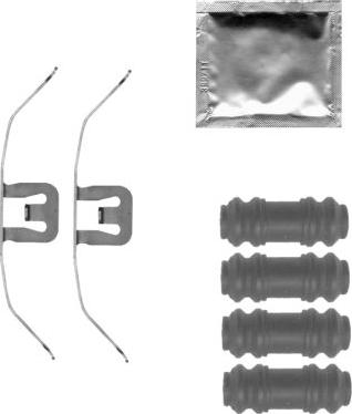 Pagid K0462N - Kit accessori, Pinza freno www.autoricambi360.it