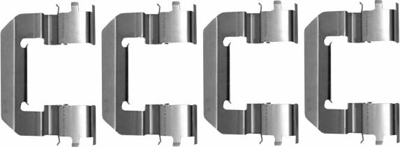 Pagid K0693N - Kit accessori, Pastiglia freno www.autoricambi360.it