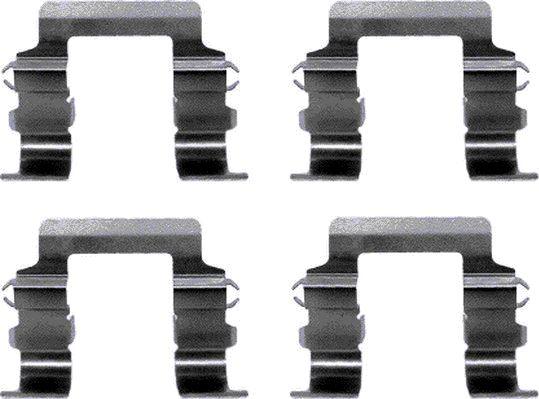 Pagid K0066 - Kit accessori, Pastiglia freno www.autoricambi360.it