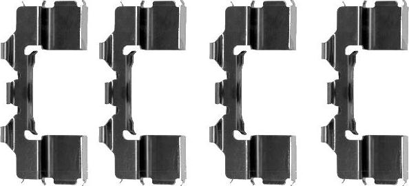 Pagid K0036 - Kit accessori, Pastiglia freno www.autoricambi360.it