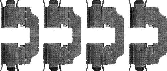 Pagid K0195 - Kit accessori, Pastiglia freno www.autoricambi360.it