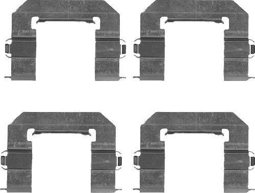 Pagid K0193 - Kit accessori, Pastiglia freno www.autoricambi360.it