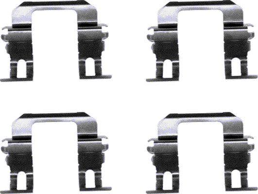 Pagid K0141 - Kit accessori, Pastiglia freno www.autoricambi360.it