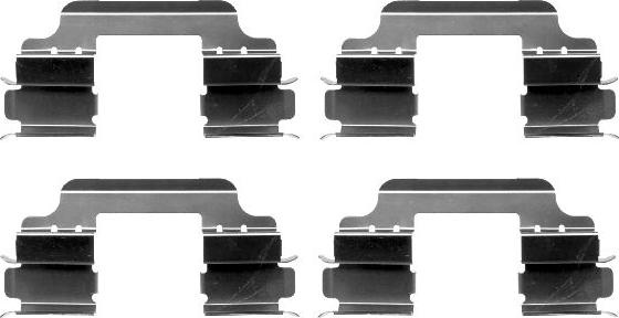 Pagid K0161N - Kit accessori, Pastiglia freno www.autoricambi360.it