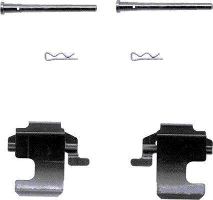 Pagid K0139 - Kit accessori, Pastiglia freno www.autoricambi360.it