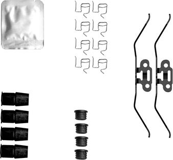 Pagid K0859N - Kit accessori, Pastiglia freno www.autoricambi360.it