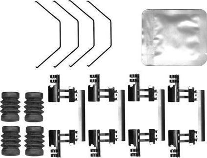 Pagid K0837 - Kit accessori, Pastiglia freno www.autoricambi360.it