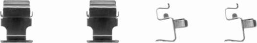 Pagid K0298 - Kit accessori, Pastiglia freno www.autoricambi360.it