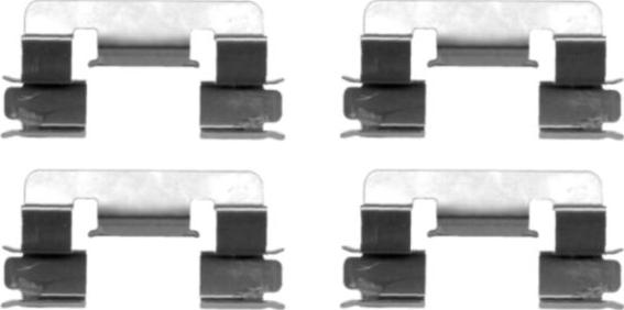 Pagid K0265 - Kit accessori, Pastiglia freno www.autoricambi360.it