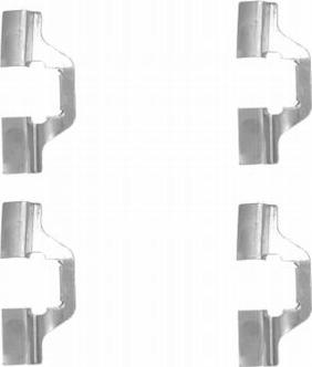 Pagid K0260 - Kit accessori, Pastiglia freno www.autoricambi360.it
