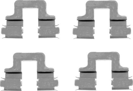 Pagid K0229N - Kit accessori, Pastiglia freno www.autoricambi360.it