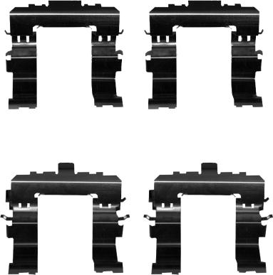 Pagid K0746 - Kit accessori, Pastiglia freno www.autoricambi360.it