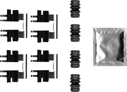 Pagid K0750 - Kit accessori, Pastiglia freno www.autoricambi360.it