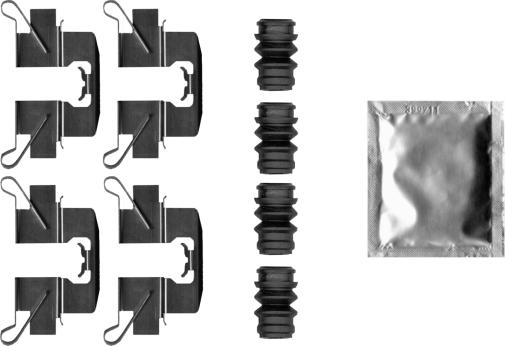 Pagid K0751 - Kit accessori, Pastiglia freno www.autoricambi360.it