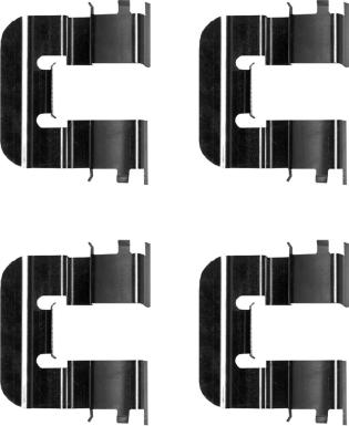 Pagid K0767N - Kit accessori, Pastiglia freno www.autoricambi360.it