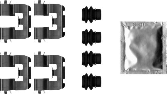 Pagid K0710 - Kit accessori, Pastiglia freno www.autoricambi360.it