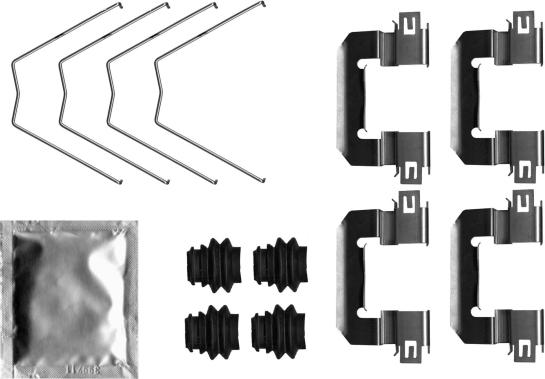 Pagid K0785N - Kit accessori, Pastiglia freno www.autoricambi360.it