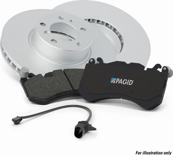Pagid T1509N-54377N-01 - Kit freno, Freno a disco www.autoricambi360.it