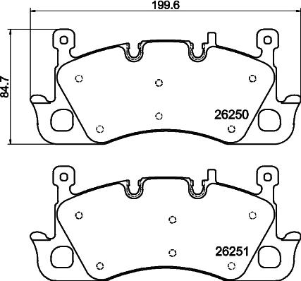 Pagid T3311 - Kit pastiglie freno, Freno a disco www.autoricambi360.it
