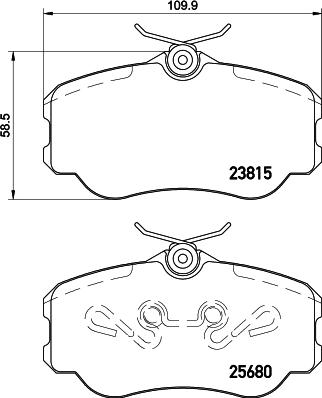 Pagid T2271 - Kit pastiglie freno, Freno a disco www.autoricambi360.it