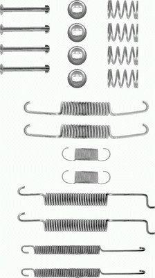 Pagid X0017 - Kit accessori, Ganasce freno www.autoricambi360.it