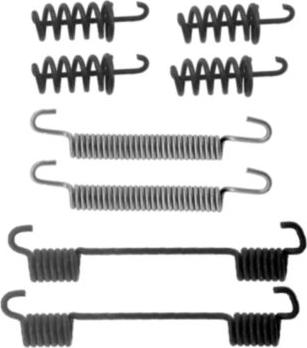 Pagid X0181 - Kit accessori, Ganasce freno stazionamento www.autoricambi360.it
