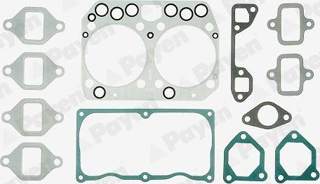 Payen DV500 - Kit guarnizioni, Testata www.autoricambi360.it