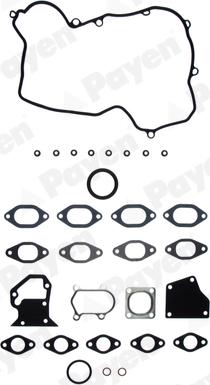 Payen DX392 - Kit guarnizioni, Testata www.autoricambi360.it