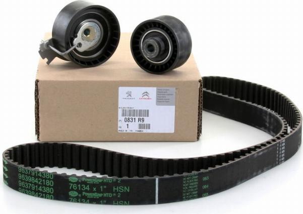 PSA 0831 R9 - Kit cinghie dentate www.autoricambi360.it