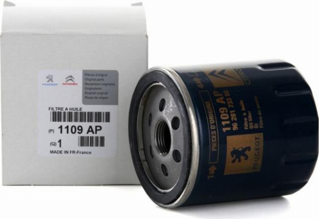 PSA 1109AP - Filtro olio www.autoricambi360.it