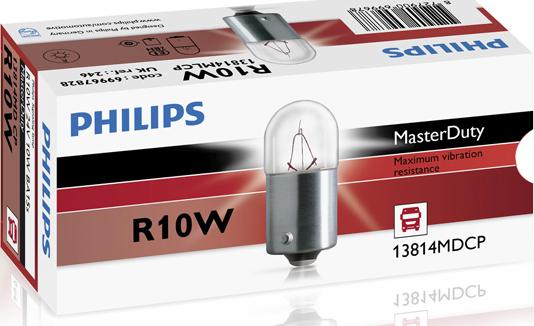 PHILIPS 13814MDCP - Lampadina, Luce targa www.autoricambi360.it