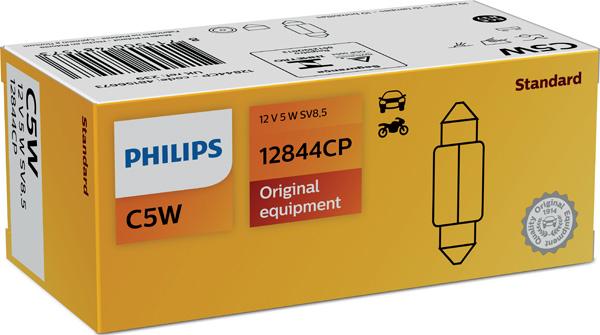 PHILIPS 12844CP - Lampadina, Luce targa www.autoricambi360.it
