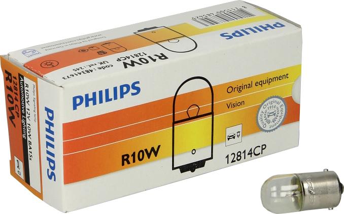 PHILIPS 12814 - Lampadina, Luce targa www.autoricambi360.it