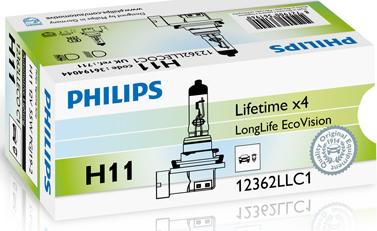 PHILIPS 12362LLECOC1 - Lampadina, Faro di profondità www.autoricambi360.it