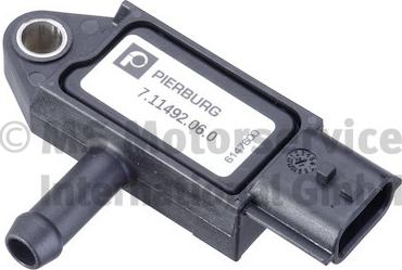 Pierburg 7.11492.06.0 - Sensore, Pressione gas scarico www.autoricambi360.it